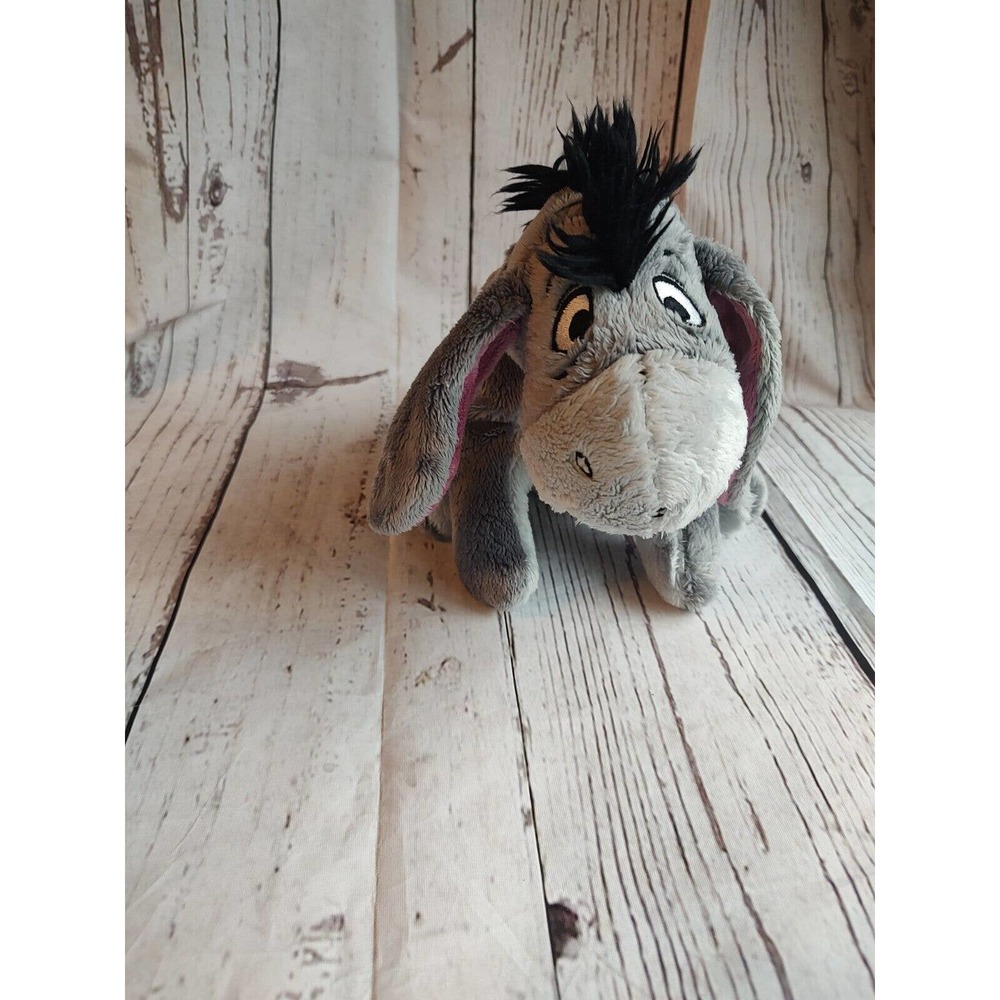 Disney Store Authentic EEYORE Plush Detachable Tail 10" Stuffed Winnie the Pooh